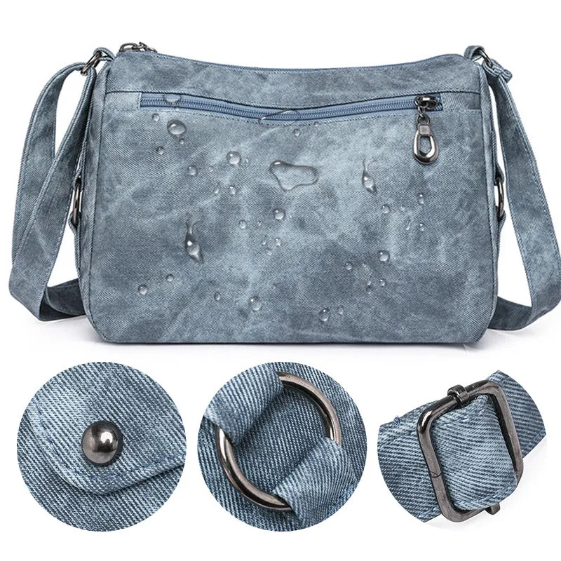 Versatile Vintage Large Capacity Shoulder Crossbody Bag