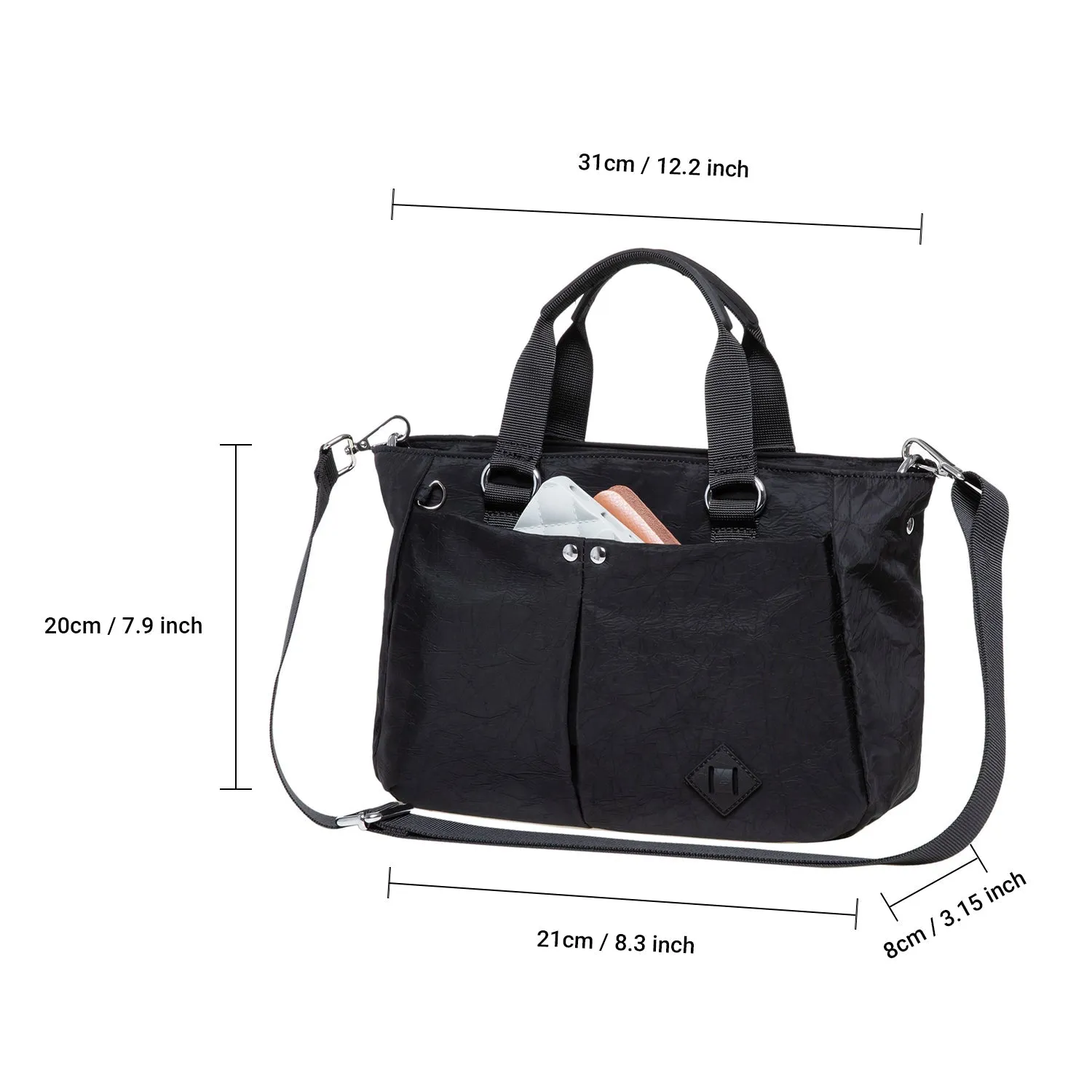 Versatile Womens Handbag Shoulder Bag Crossbody Bag