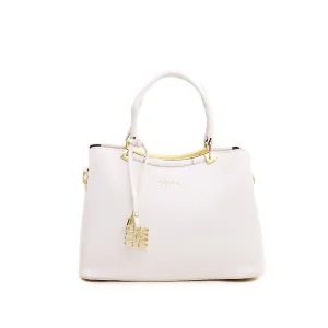 White Formal Hand Bag P35961