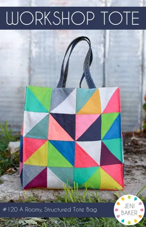 Workshop Tote Bag Pattern