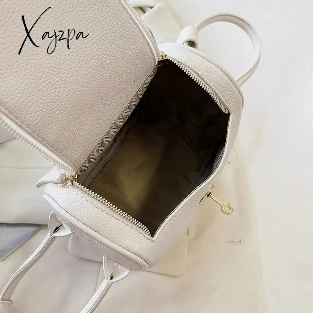 Xajzpa - Bags for Women Fashion Handbags All Match Shoulder Tote Trend Female Shoulder Messenger Bags Brand PU Leather Crossbody Pack