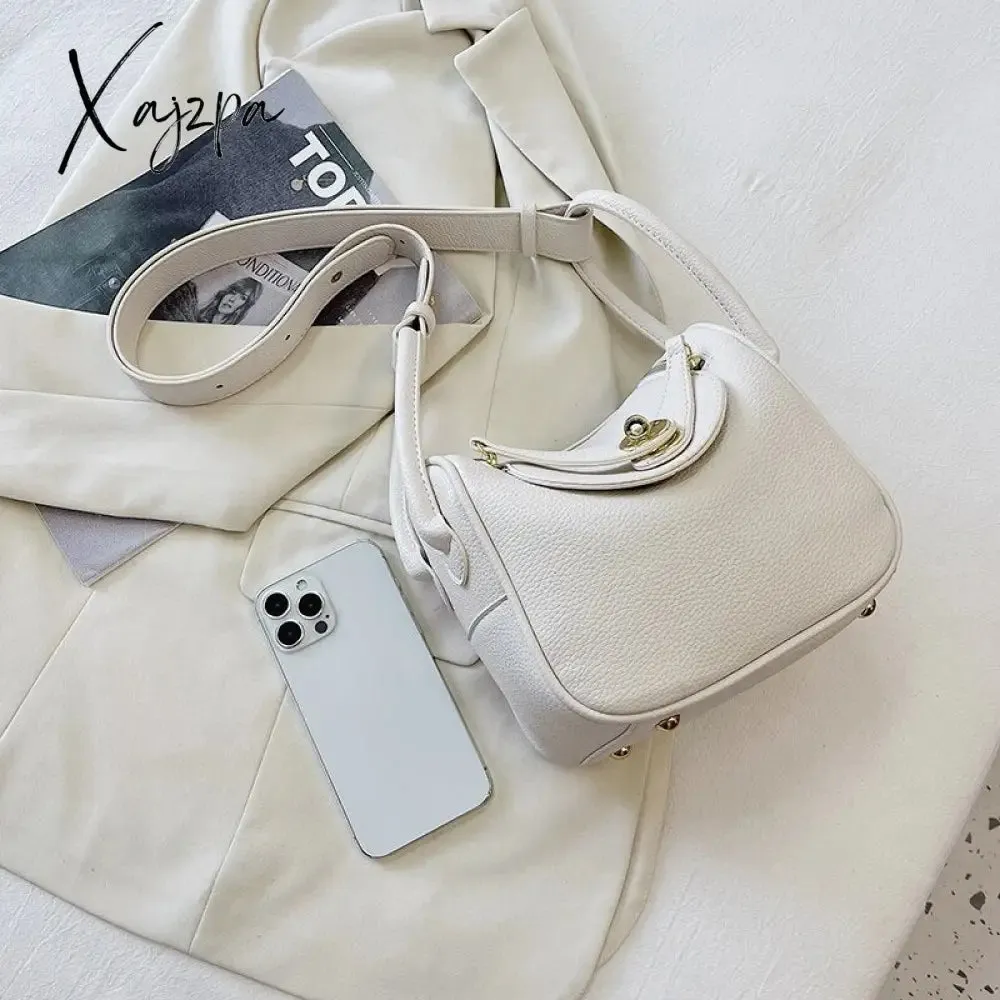 Xajzpa - Bags for Women Fashion Handbags All Match Shoulder Tote Trend Female Shoulder Messenger Bags Brand PU Leather Crossbody Pack